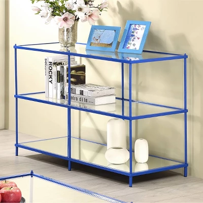 Lindenham Glass Top Sofa Table - MiBasics 1 Lindenham Glass Top Sofa Table - MiBasics