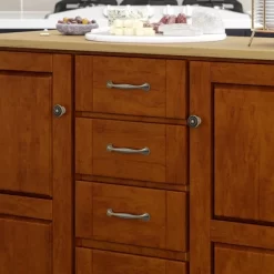 Create - A - Cart Kitchen Cart With Natural Top Cherry - Homestyles 22 Create - A - Cart Kitchen Cart With Natural Top Cherry - Homestyles -Online Furniture Store GUEST ff5d5a81 3f63 4a81 9236 2b22f1191112